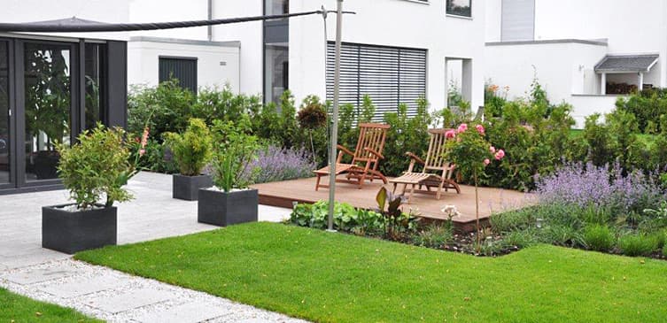 Ambiente Gartengestaltung In Munster Symmetrie Und